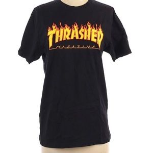 black thrasher shirt